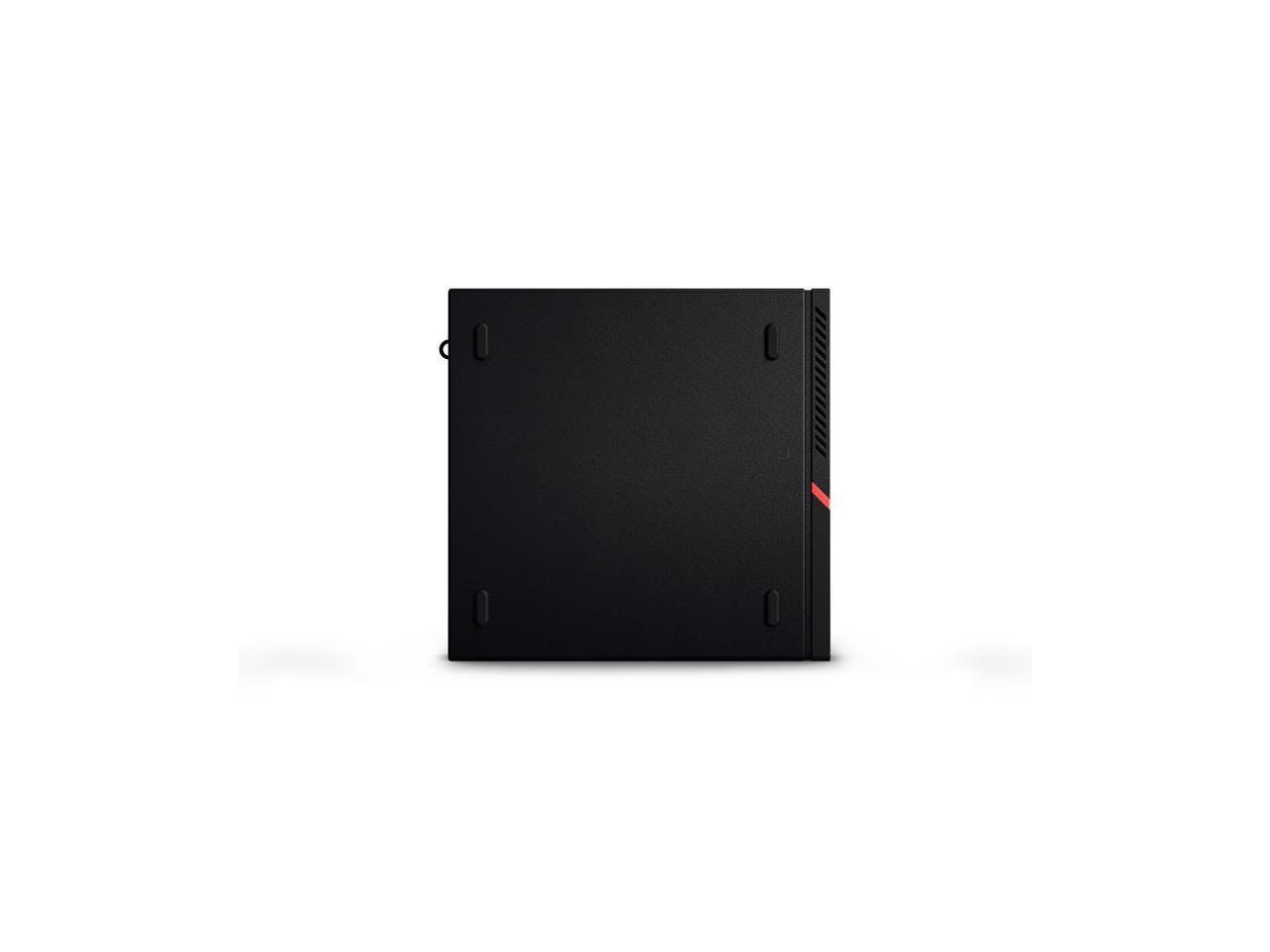Lenovo ThinkCentre M715q tiny Home and Business Desktop Black (AMD Ryzen 5 PRO 2400GE 4-Core, 8GB RAM, 256GB m.2 SATA SSD, AMD Radeon RX Vega 11, Wifi, Bluetooth, 3xUSB 3.1, 2xDP Port, Win 10 Pro)